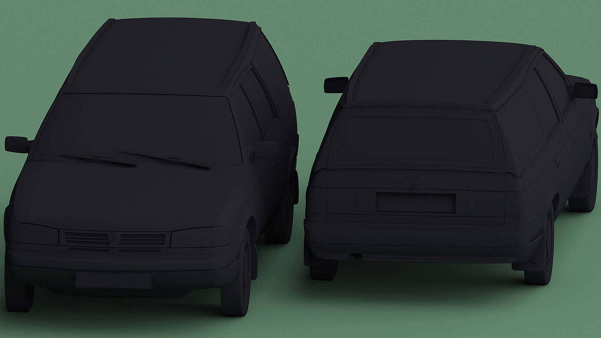 Moskvich Svyatogor vagonu (gerçek değil). - Görsel 14