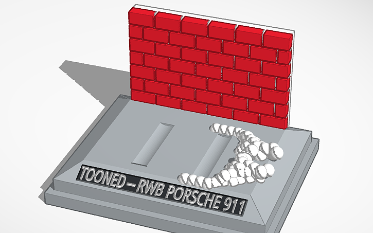 Hotwheels Tooned Porsche 911 Stand W Tükenmiş Duman (Destek Kullanın) - 6909258 - Görsel 2