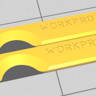 Workpro katlanır bıçak için pedler.