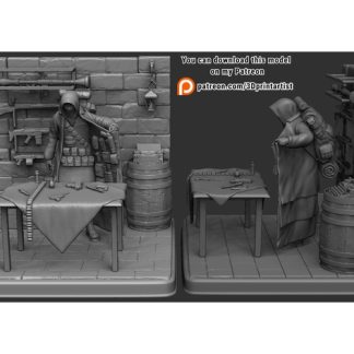 Resident Evil 4 Şekil Merchant Fan Art 3d Baskı 3D Baskı Modeli 3D Baskı Modeli 6785131