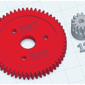 EKSENEL SCX10 II Düz Dişli Pinyon Dişlisi 32P 56T 13T 6747588