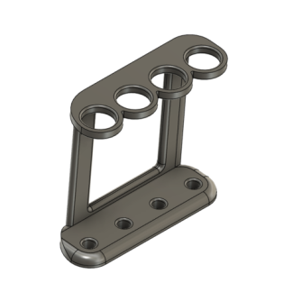 15 mL Falcon Tüp Rafı X 4