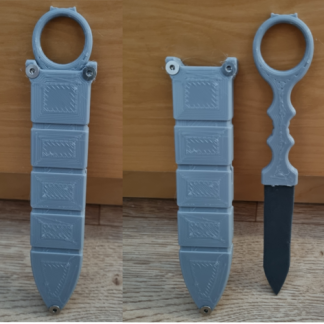 AOMP Projesi Airsoft için SOCP Benzeri Hançer Yakın Dövüş Silahı 7034446