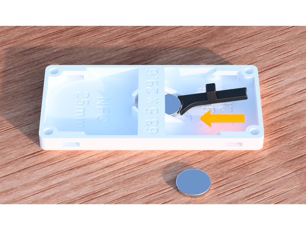 Evrensel İşaret Baskıdan SONRA İsteğe Bağlı Mıknatıs Ve Veya NFC Etiketi Ekleyin 6781303