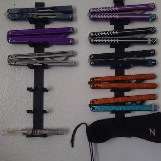 Balisong Kelebek Bıçak Duvar Montajı