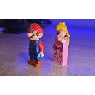Lego Mario Kafası ve Lego Şeftali Saçı Minifigure 6751317