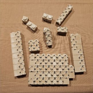 Segovian Sgraffito Model 2'li Exin Blokları 6755583