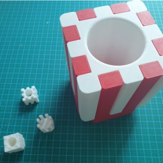 İki Renkli Şık Kalemlik Tekli Ekstruder Destek Yok 6777705