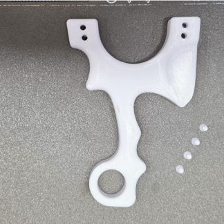 Tomahawk Slingshot Remix For Rubber Tubes Tomahawk Katapult Remix FR Doppelgummis 7023189