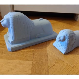 Stockholm Aslan Küçük Beton Bariyer 7028967