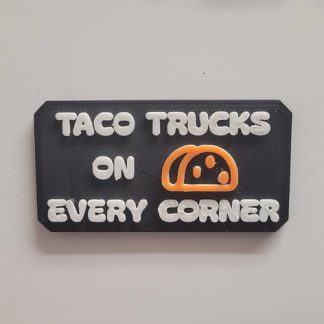 Taco Kamyonları Her Köşede Mıknatıs 7051431