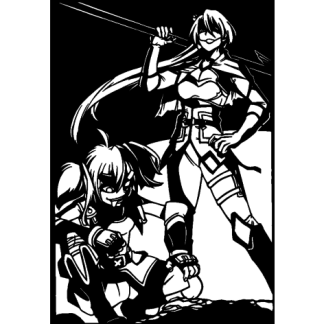 Towa ve Amane Şablonu 7022623