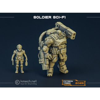 Bilim Kurgu Asker Minyatür 7052240