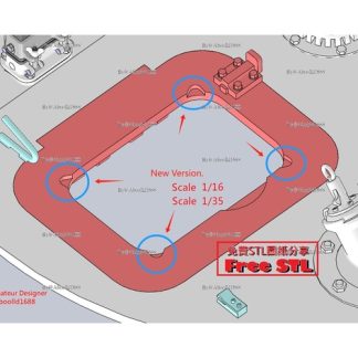 Tiger Tank Son Üretim Kapakları Koltuk STL 35 16 6792910
