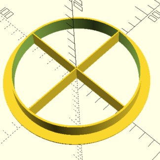 Discover Scientific AR102 F9 8 Refraktör 6748400 için Crosshair Odak Maskesi