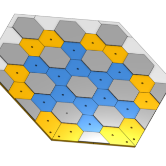 Altıgenlerden Davut Yıldızı 6755610