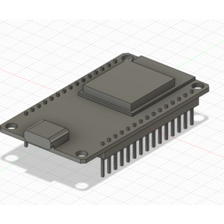 ESP 32 30 Pin Mock UP F3D Dosyası 6746682