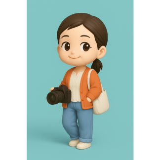 Tripo 3D Fotoğraf Model Kıza 7031466