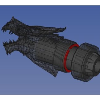 30mm Takip Ünitesi İçin Ejderha Başlığı Ucu 6752035
