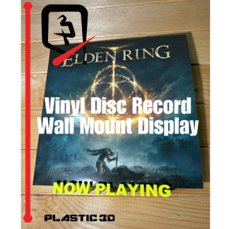 Vinil Disk Kayıt Duvara Monte Ekran