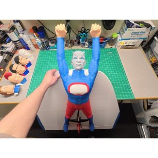 Kar Kralı Kafası Süper Uçan Adam 7048318