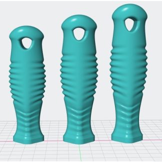 Törpü Eğeleri ve Diğer Aletler İçin Şık Ergonomik Sap 7042326