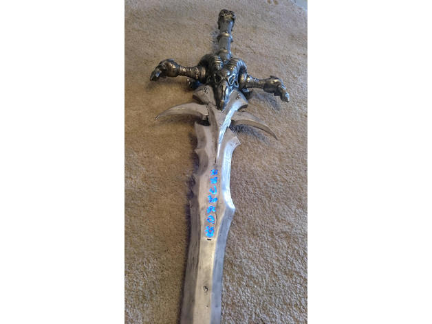 WoW Frostmourne Kılıcı LED'li 6748529 - Görsel 15