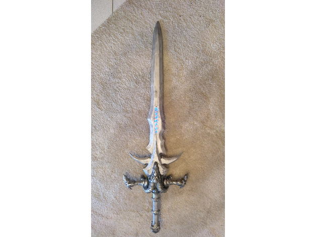 WoW Frostmourne Kılıcı LED'li 6748529 - Görsel 16