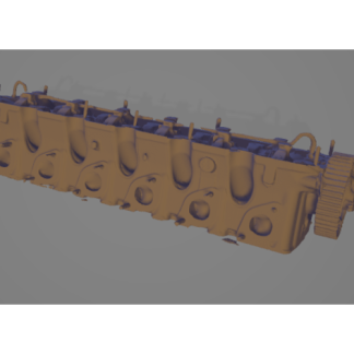 BMW E30 M20B25 Silindir Kapağı 3D Tarama 6754951