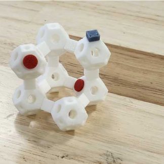 Zeolit Model 6764778 İçin Tek Bölgeli Vurgulayıcı Gösterimi