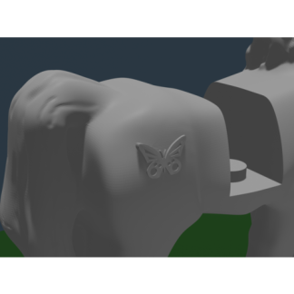 Sürülebilir Lego Unicorn Kelebek Cutie Mark 7041713