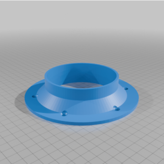 90 mm 3 inç PVC Özelleştirilmiş Boru Flanşı 6 Delik