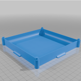 Basit İstifleme Tepsileri Konteynerleri 7082602