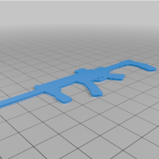 GSG 16 2D Silah Sanatı Silüeti 6757482