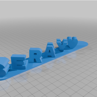 Özelleştirilmiş Üçlü Harf Bloklarım Ambigram 6751349