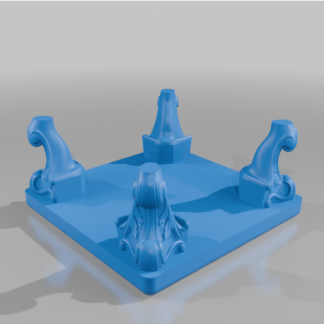 Sergileme Nesneleri İçin Minyatür Masa Platformu 6750427