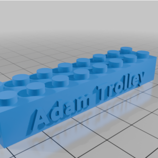 AdamMy Özelleştirilmiş LEGO Uyumlu Metin Tuğlaları 6748706