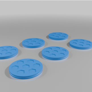 Alışveriş Sepeti Parası 1 Euro Boyutu Alışveriş Sepeti Çipi EU AMS MMU 6762889