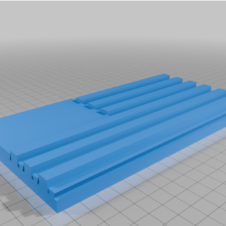 LetsPrintBaby 10 X 3 Mıknatıs Delikli Amerikan Bayrağı Tabanı 6750498