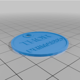 Thor PRIMASSO Yuvarlak Köpek Künyesi 6756250