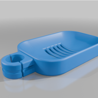 3 4 Duş Çubuğu Sabunluk