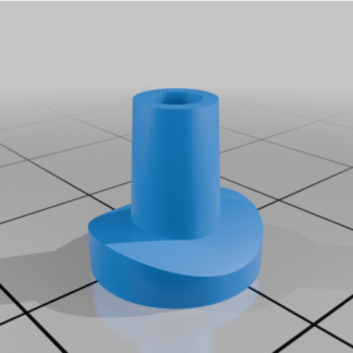 PythonSCAD Di Why Çadır Direkleri İçin Bağlayıcı Klipslerle Desteklenen Yaylı Kilit Düğmesi Klipsi 6752751