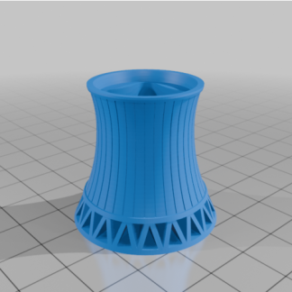 Nükleer Santral Soğutma Kulesi 6752954