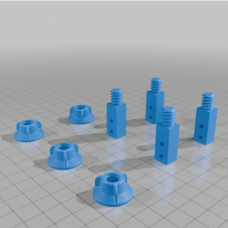 ZD Racing 9021 Vidalı Üst Gövde Tutucu 7034408