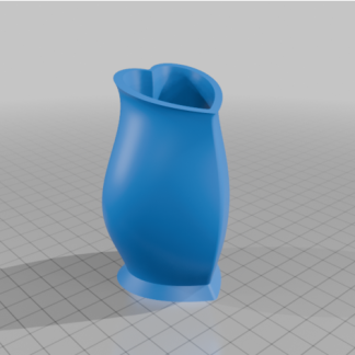 Sevgililer Günü Temalı Kalp Vazo 7037804