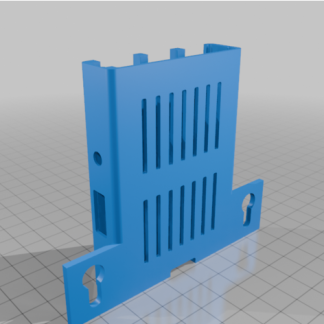 Raspberry Pi 3 için Yuvalı Duvar Montajlı Kılıf 7023640