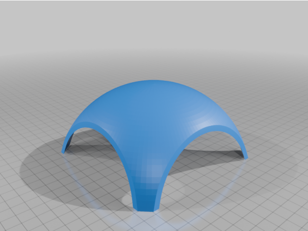 Retro Fütürizm Arch Dome Küçük Hayvanlar İçin Evcil Hayvan Gizleme MineeForm FDM 3D Baskı STL Dosyası 7041081