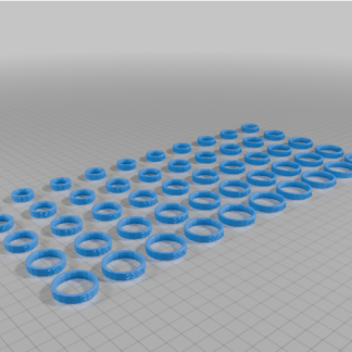 Yüzük Ölçüsü Ölçü Seti Kişiselleştirilebilir 7023918