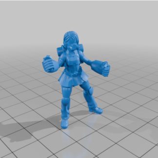 Space Maidens İzci Uzmanları Çift Güçlü Yumruk 7027973