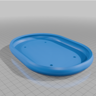 Ekici Desteği İçin Drenajlı Sığ Bonsai Tepsisi MineeForm FDM 3D Baskı STL Dosyası 7041097